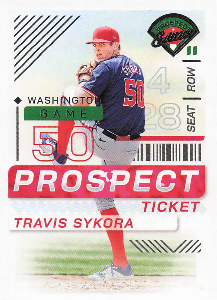 2024 Panini Prospect Edition Baseball Travis Sykora #91
