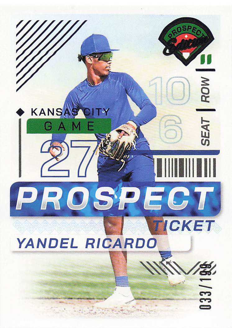 2024 Panini Prospect Edition Baseball Yandel Ricardo #131