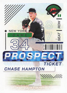 2024 Panini Prospect Edition Baseball Chase Hampton #34