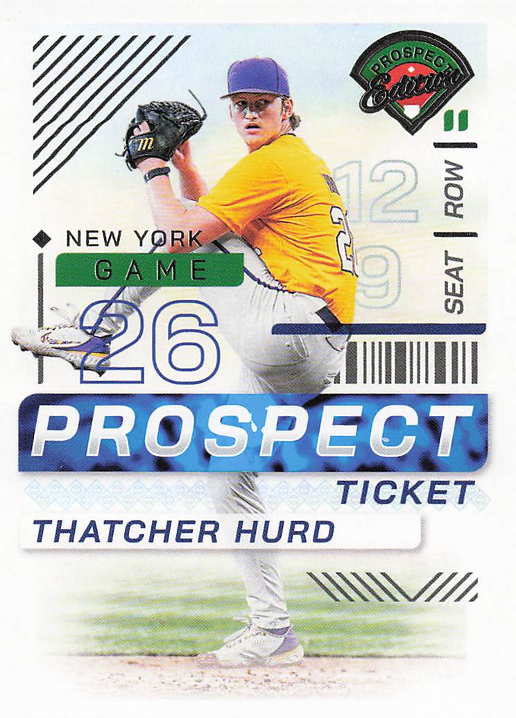2024 Panini Prospect Edition Baseball Thatcher Hurd #183