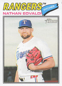 2026 Topps Heritage Baseball Nathan Eovaldi #40