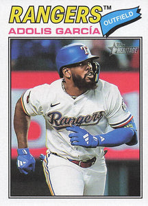 2026 Topps Heritage Baseball Adolis García #384