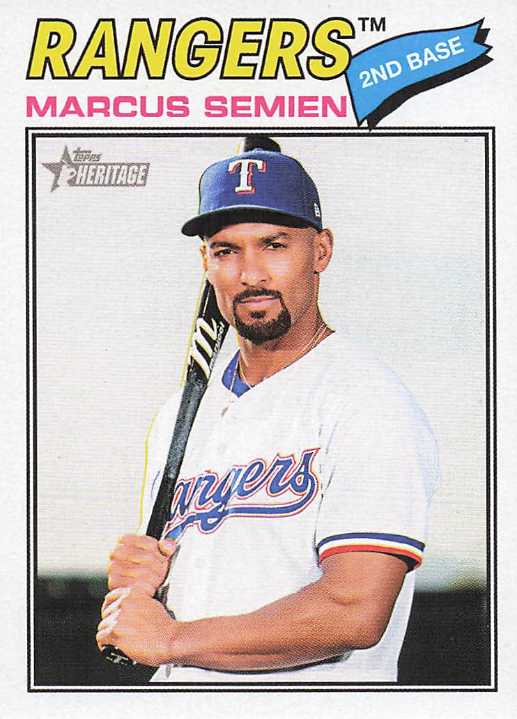 2026 Topps Heritage Baseball Marcus Semien #366