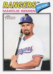 2026 Topps Heritage Baseball Marcus Semien #366