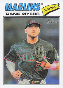 2026 Topps Heritage Baseball Dane Myers #75