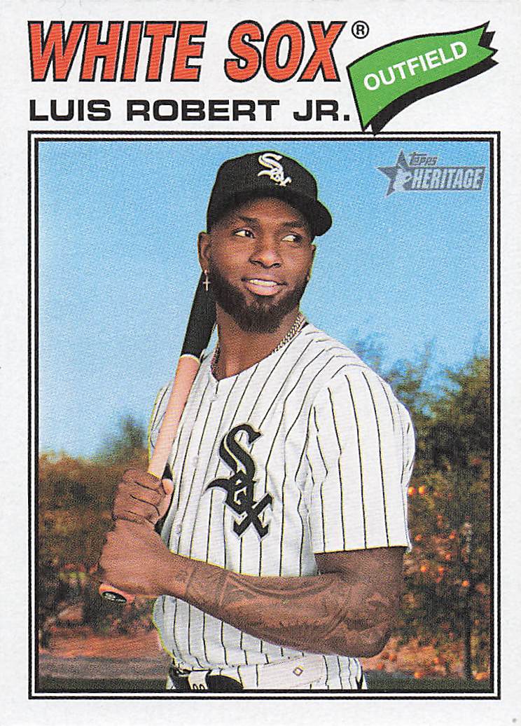 2026 Topps Heritage Baseball Luis Robert Jr. #166