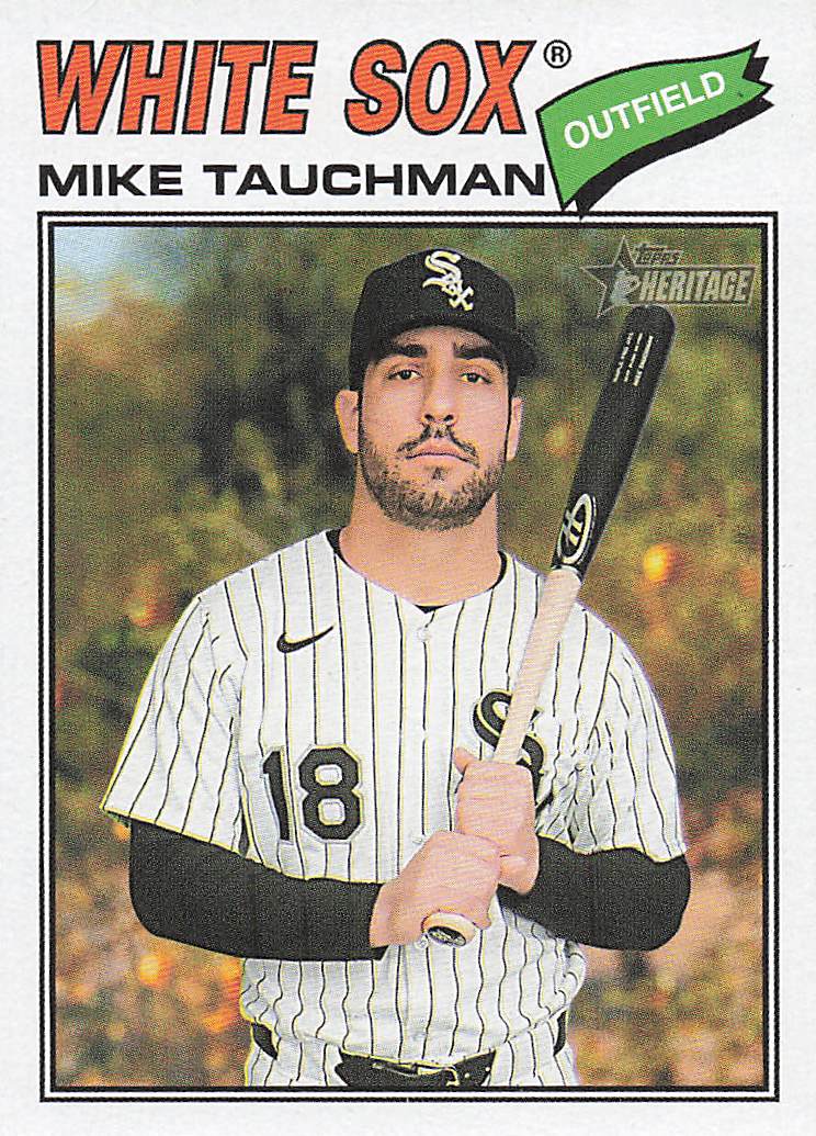 2026 Topps Heritage Baseball Mike Tauchman #90