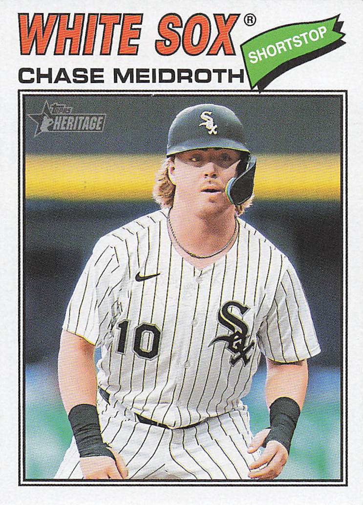 2026 Topps Heritage Baseball Chase Meidroth #298