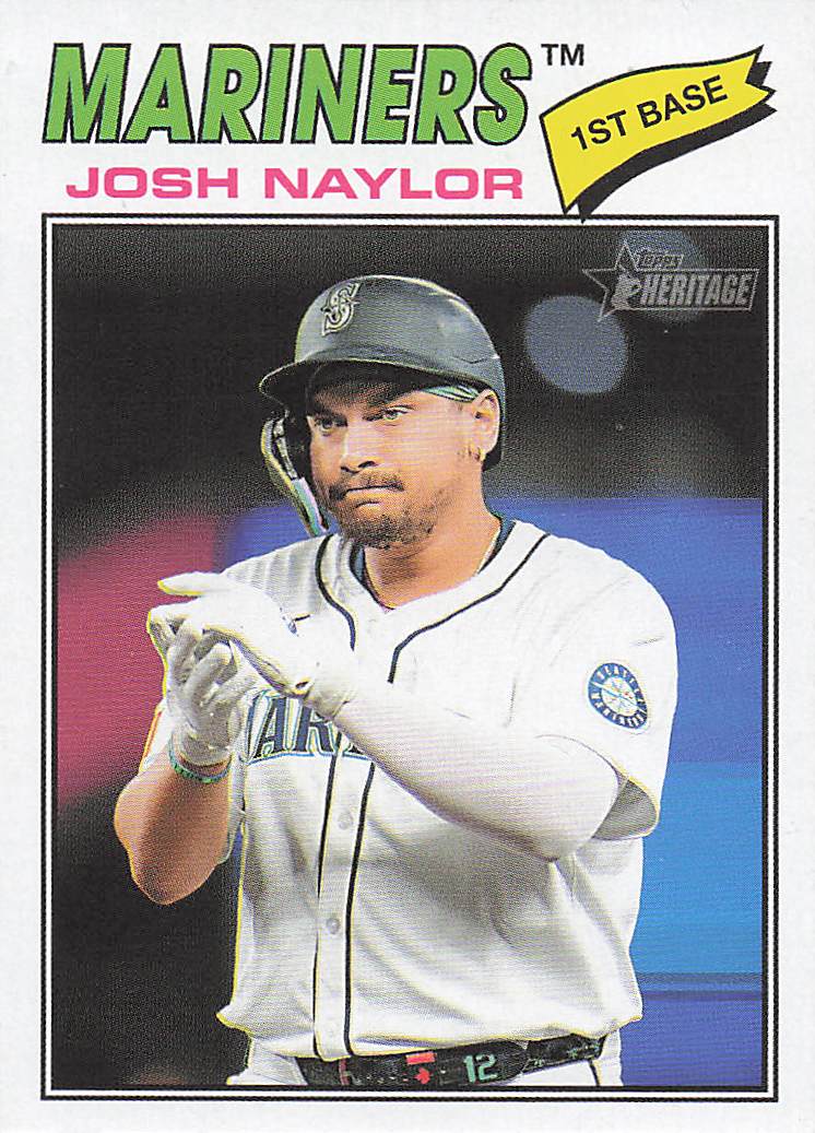 2026 Topps Heritage Baseball Josh Naylor #129