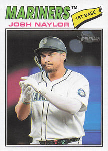 2026 Topps Heritage Baseball Josh Naylor #129