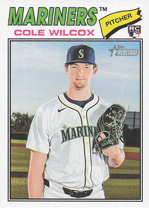 2026 Topps Heritage Baseball Cole Wilcox #155 Rookie