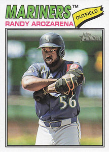 2026 Topps Heritage Baseball Randy Arozarena #286