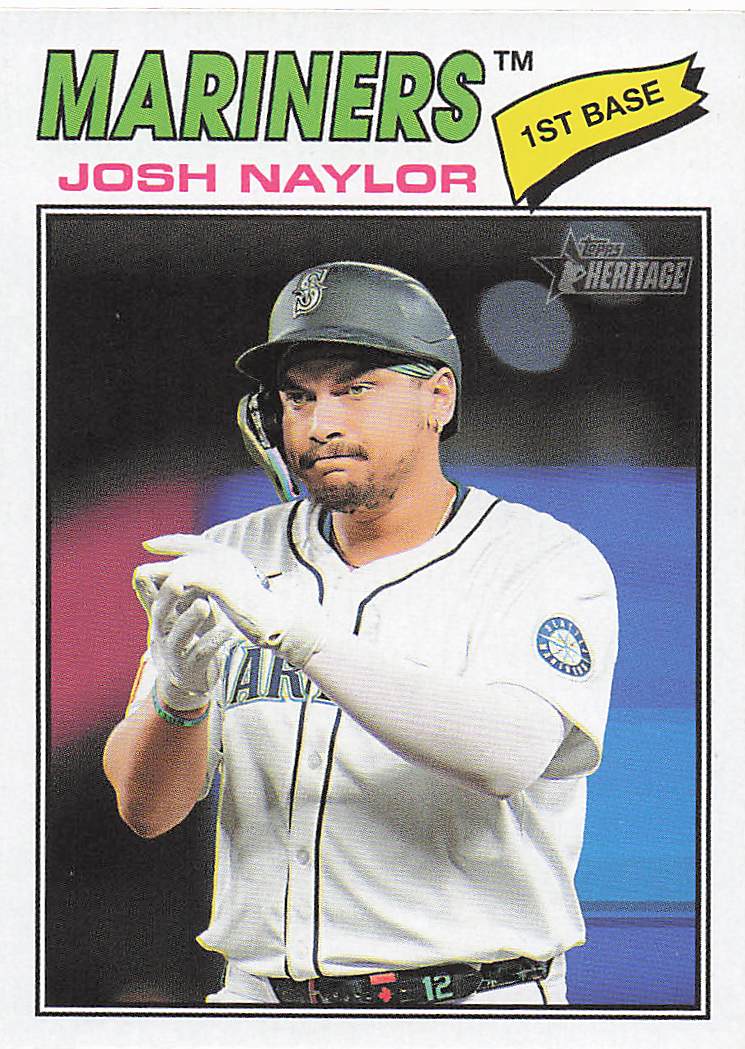 2026 Topps Heritage Baseball Josh Naylor #129