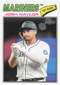 2026 Topps Heritage Baseball Josh Naylor #129