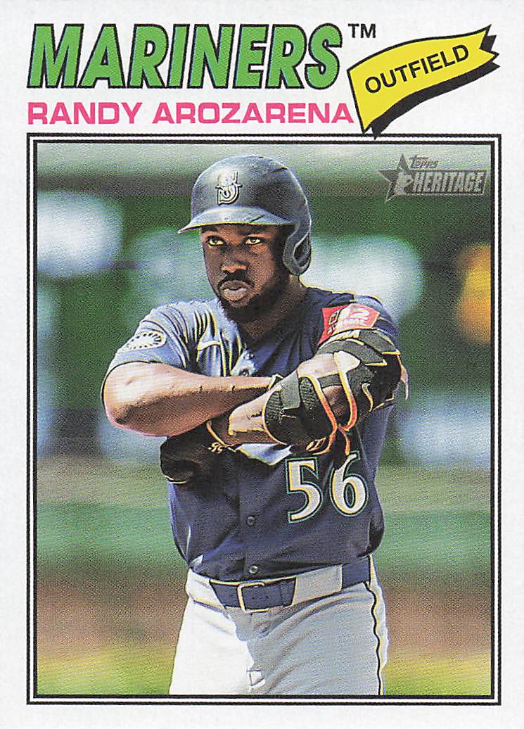 2026 Topps Heritage Baseball Randy Arozarena #286