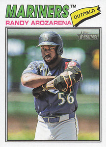 2026 Topps Heritage Baseball Randy Arozarena #286