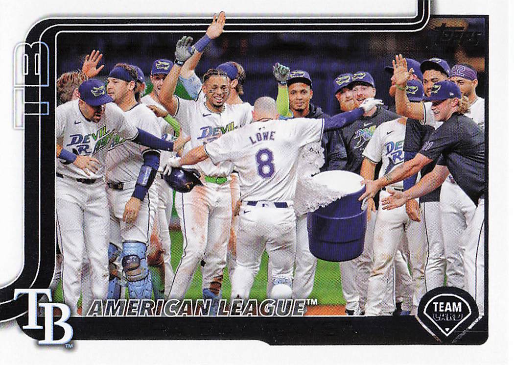 2025 Topps Baseball Tampa Bay Rays #294