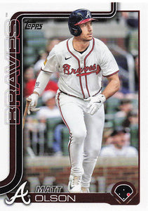2025 Topps Baseball Matt Olson #145