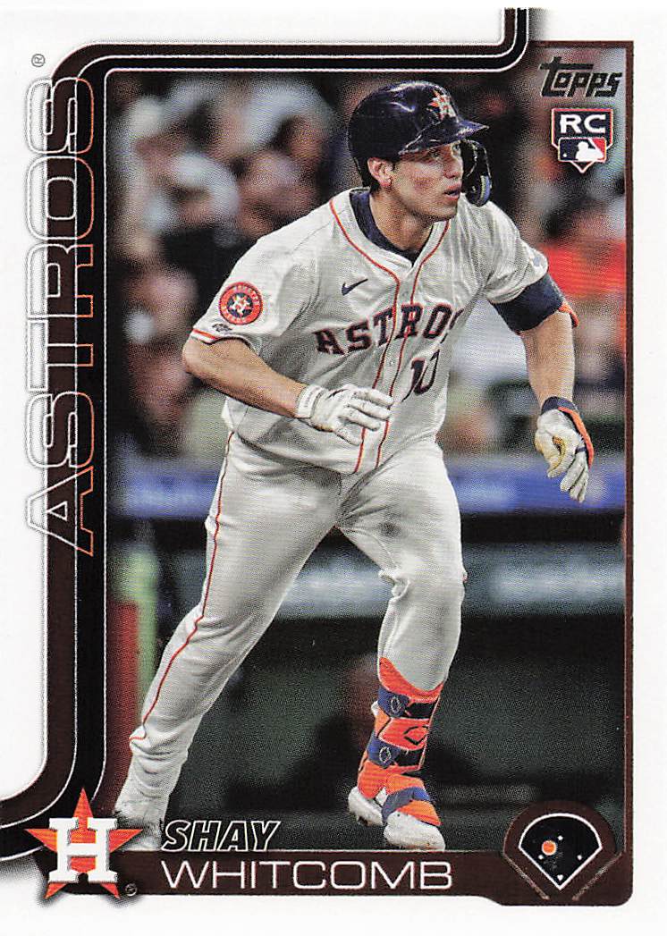 2025 Topps Baseball Shay Whitcomb #87 Rookie