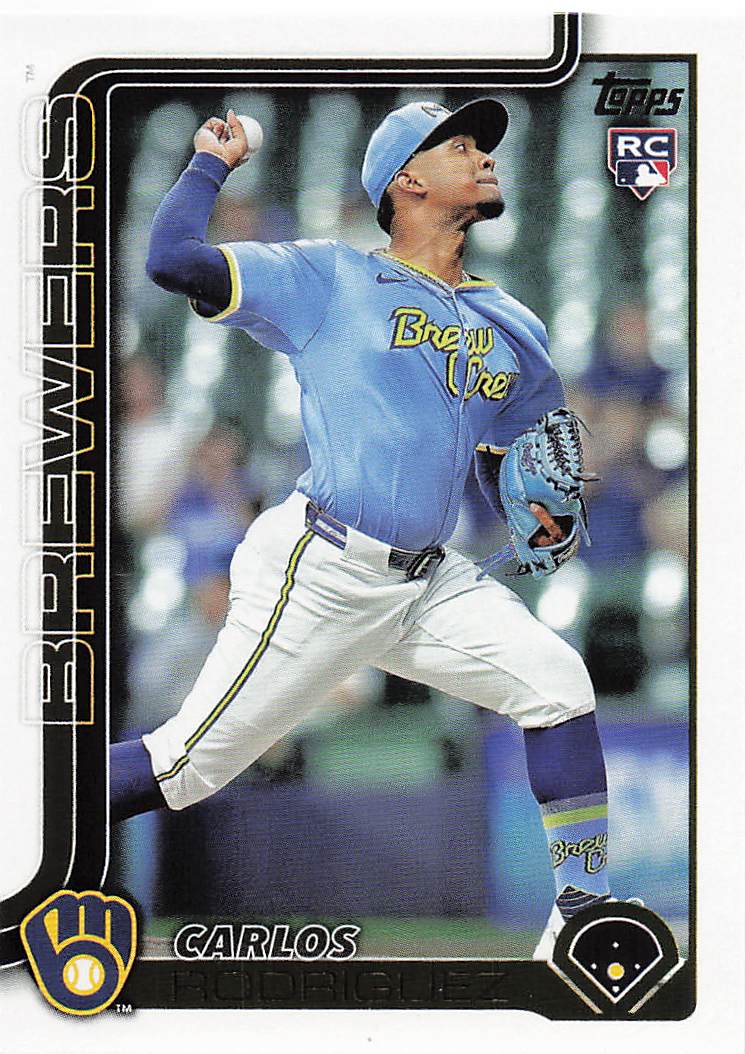 2025 Topps Baseball Carlos Rodriguez #16 Rookie