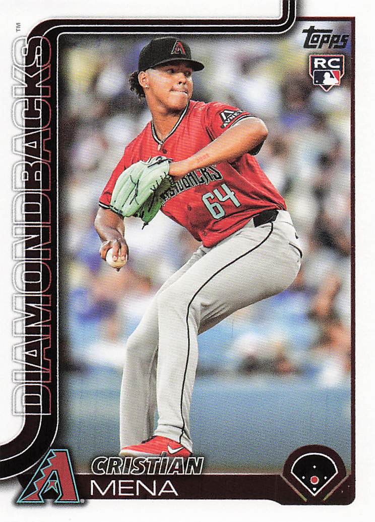2025 Topps Baseball Cristian Mena #120 Rookie