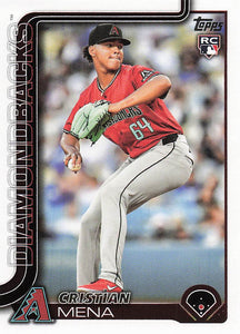 2025 Topps Baseball Cristian Mena #120 Rookie