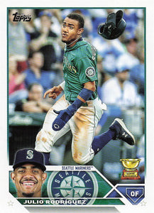 2023 Topps Baseball Julio Rodríguez #330