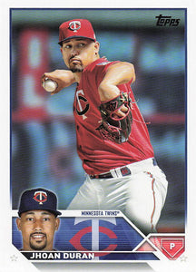 2023 Topps Baseball Jhoan Duran #218
