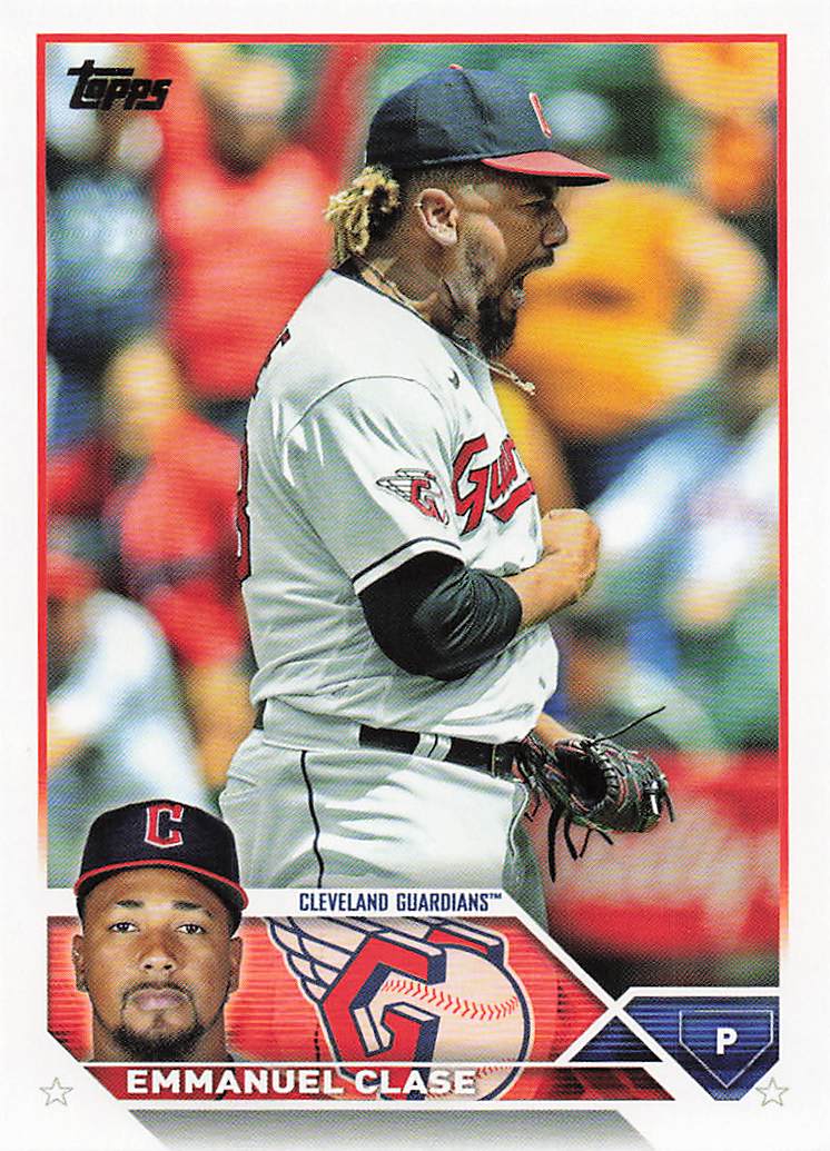 2023 Topps Baseball Emmanuel Clase #117