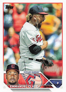 2023 Topps Baseball Emmanuel Clase #117