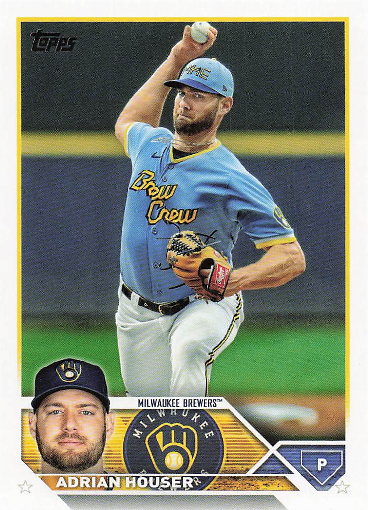 2023 Topps Baseball Adrian Houser #323