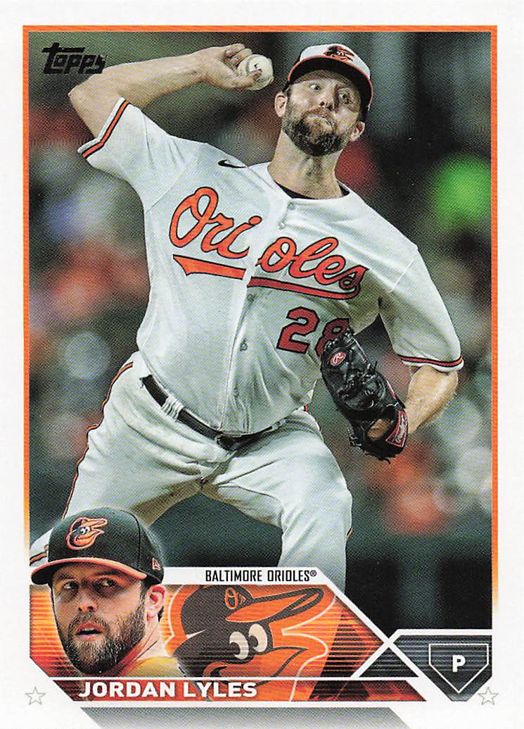 2023 Topps Baseball Jordan Lyles #212