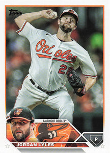 2023 Topps Baseball Jordan Lyles #212