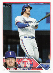 2023 Topps Baseball Jonah Heim #141
