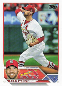 2023 Topps Baseball Adam Wainwright #39