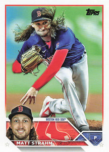 2023 Topps Baseball Matt Strahm #283