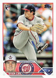 2023 Topps Baseball Evan Lee #243 Rookie