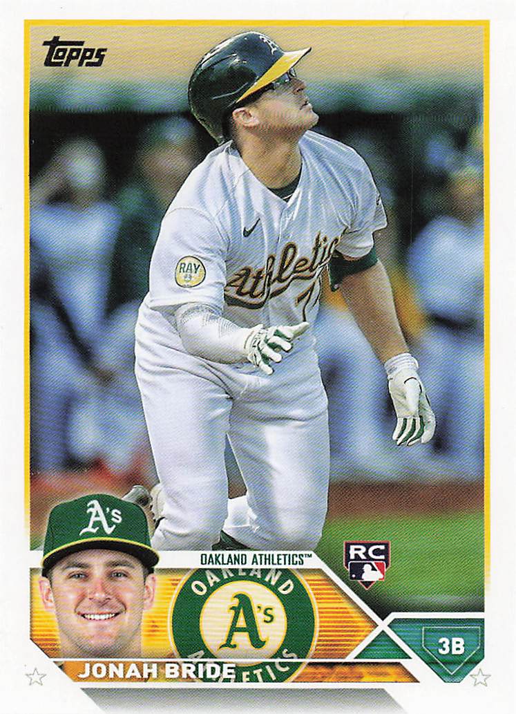 2023 Topps Baseball Jonah Bride #95 Rookie
