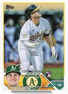 2023 Topps Baseball Jonah Bride #95 Rookie
