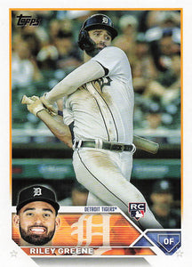 2023 Topps Baseball Riley Greene #31 Rookie