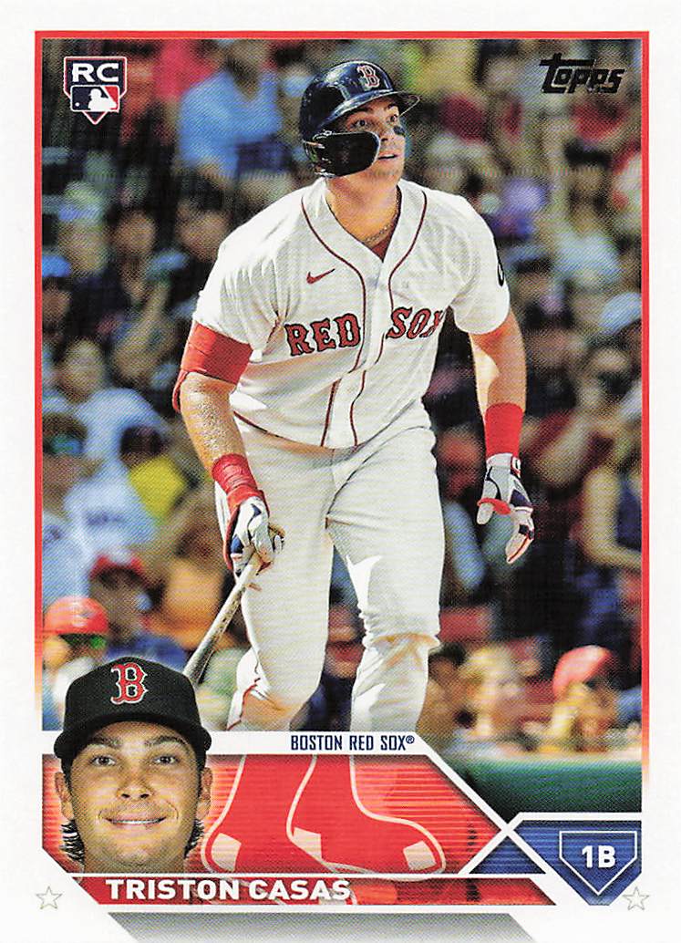 2023 Topps Baseball Triston Casas #92 Rookie