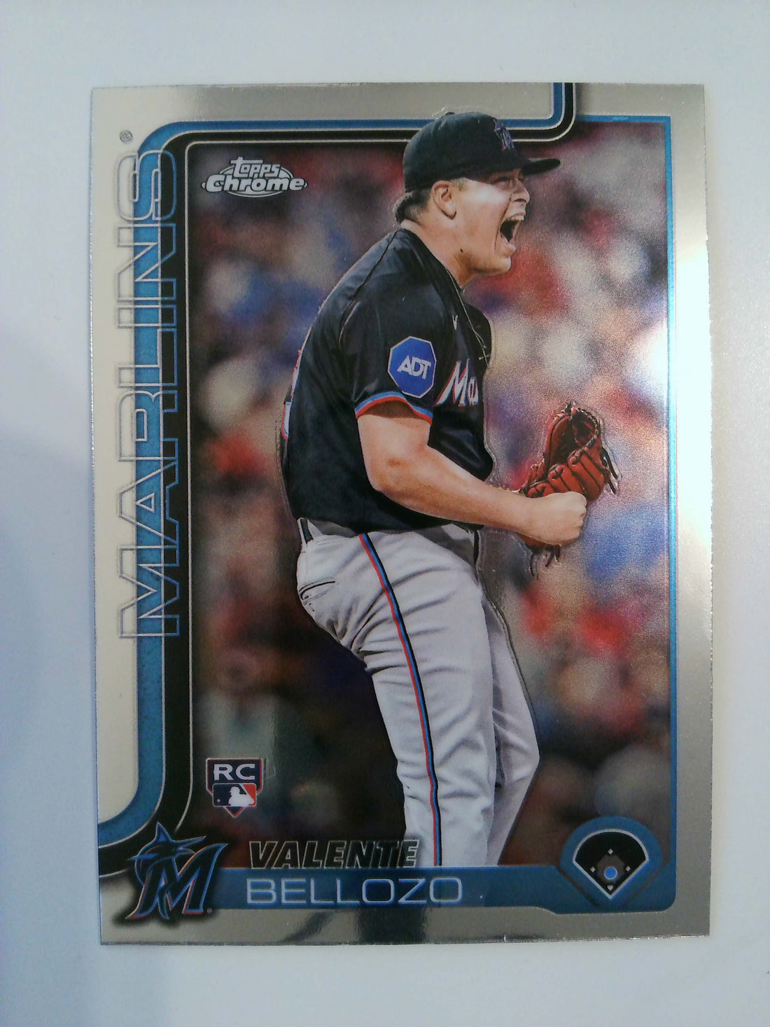 2025 Topps Chrome Baseball Valente Bellozo #122 Rookie