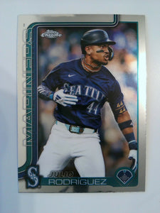 2025 Topps Chrome Baseball Julio Rodríguez #261