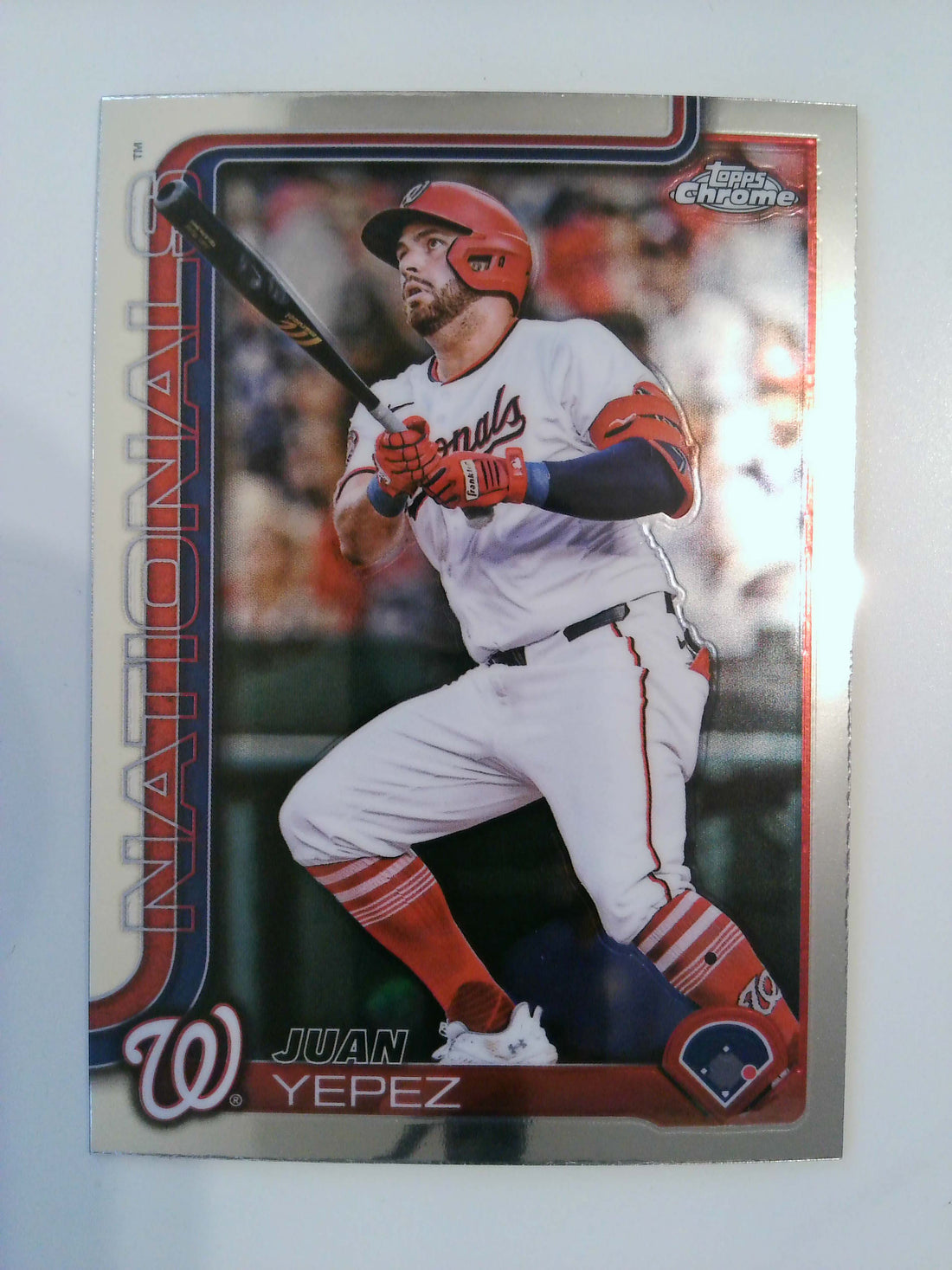 2025 Topps Chrome Baseball Juan Yepez #16