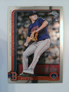 2025 Topps Chrome Baseball Richard Fitts #72 Rookie