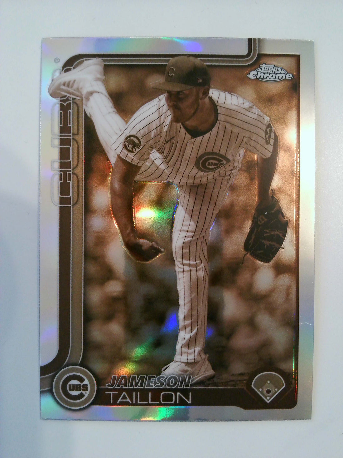 2025 Topps Chrome Baseball Sepia Refractors Jameson Taillon #33