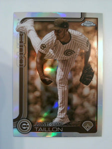 2025 Topps Chrome Baseball Sepia Refractors Jameson Taillon #33