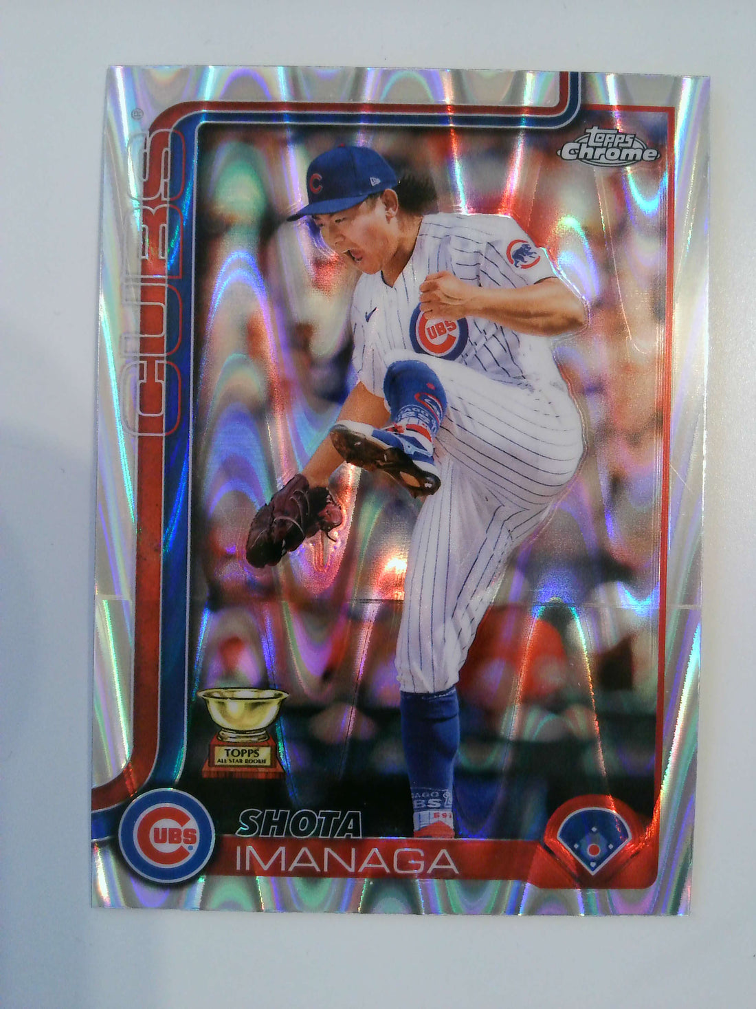 2025 Topps Chrome Baseball RayWave Refractors Shota Imanaga #149