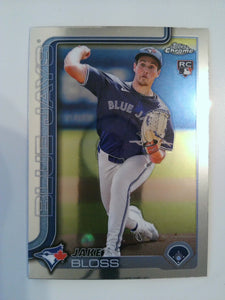 2025 Topps Chrome Baseball Jake Bloss #188 Rookie