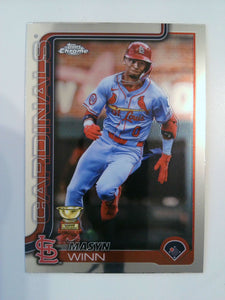 2025 Topps Chrome Baseball Masyn Winn #244